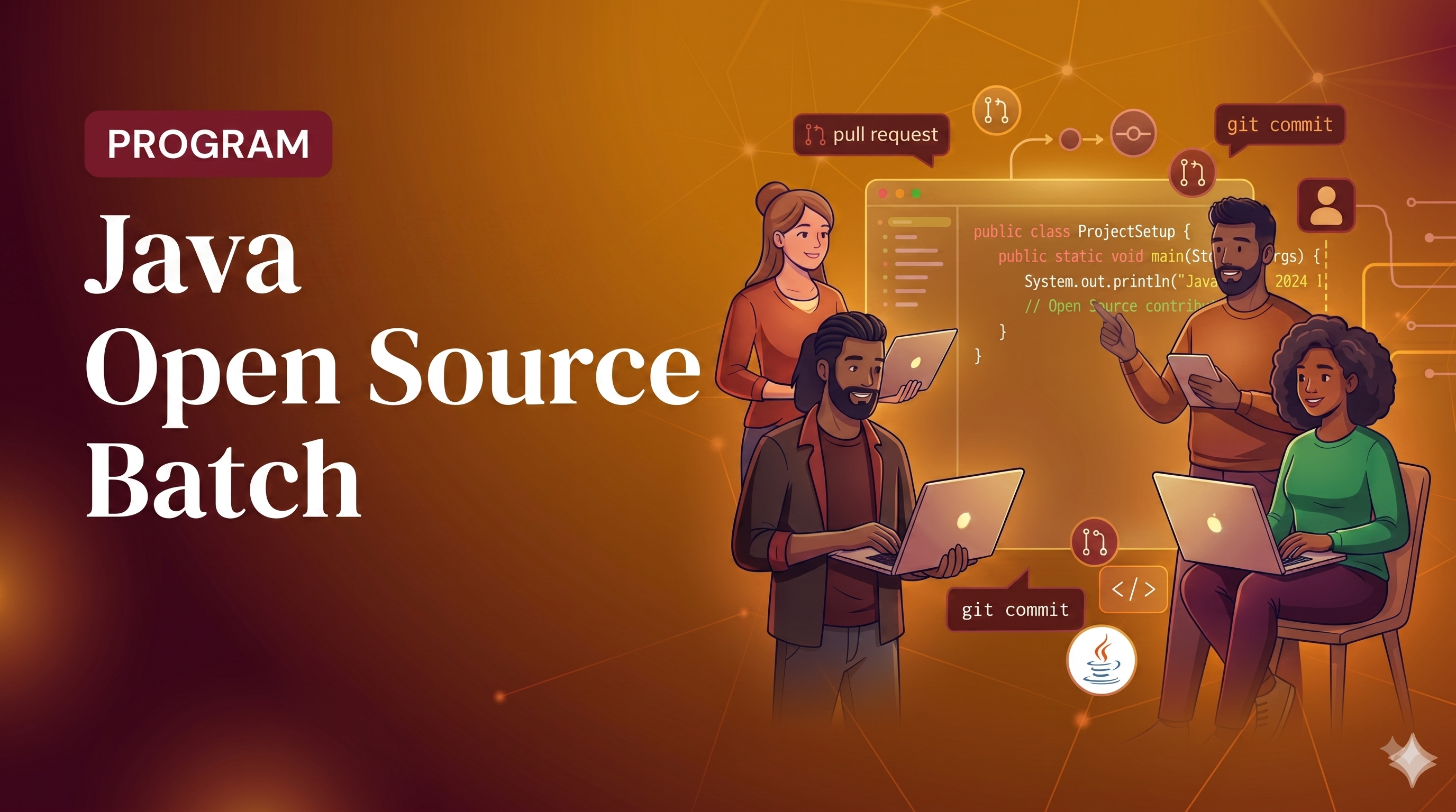 Java with Open Source Program